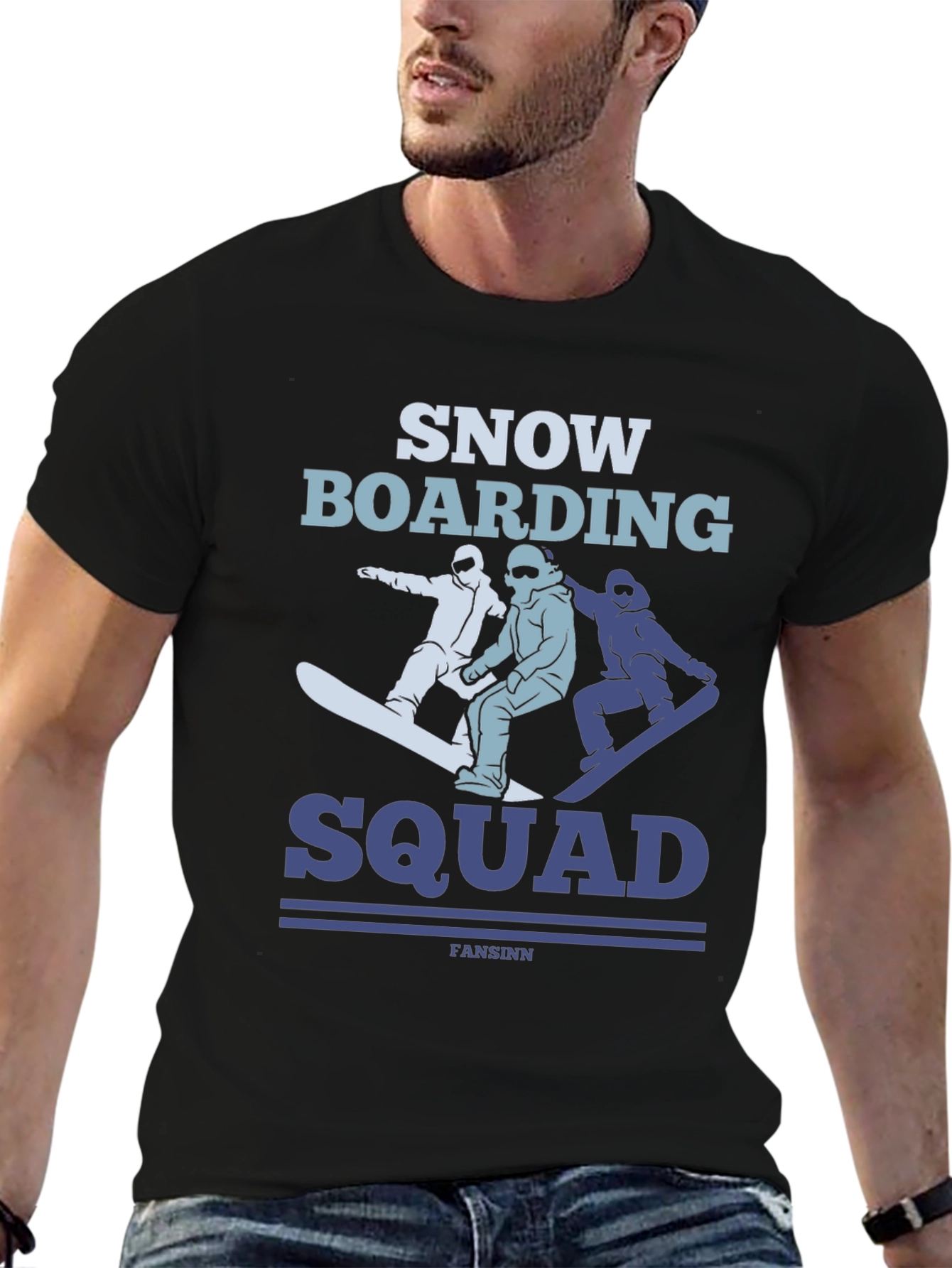 Snowboarding Squad Graphic Tee