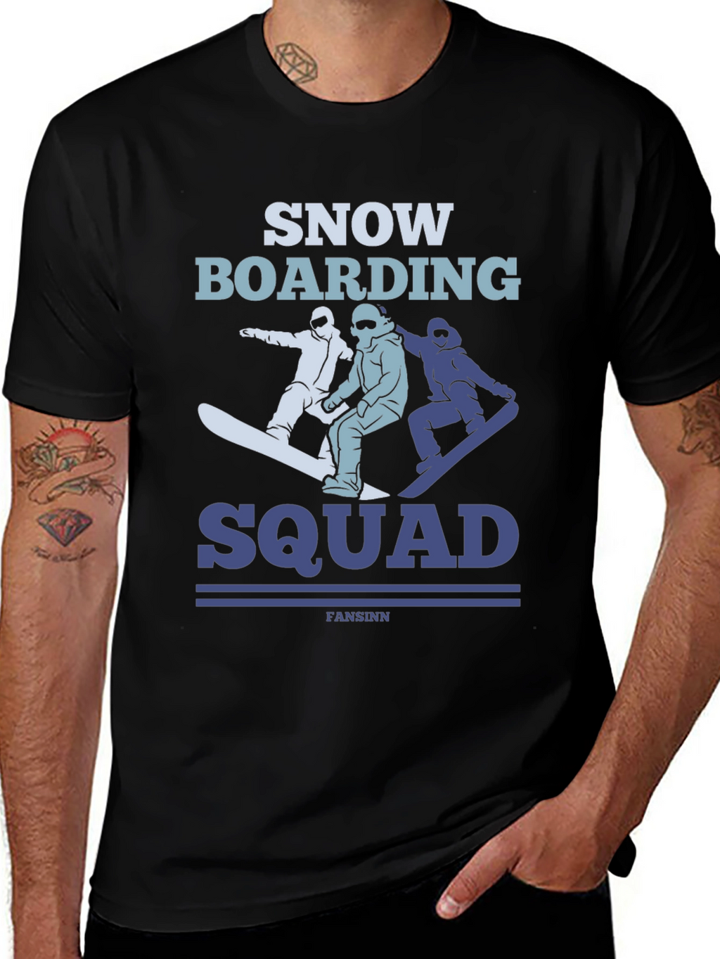 Snowboarding Squad Graphic Tee