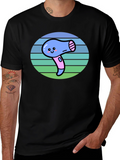 Cute Kawaii Hair Dryer Graphic Tee