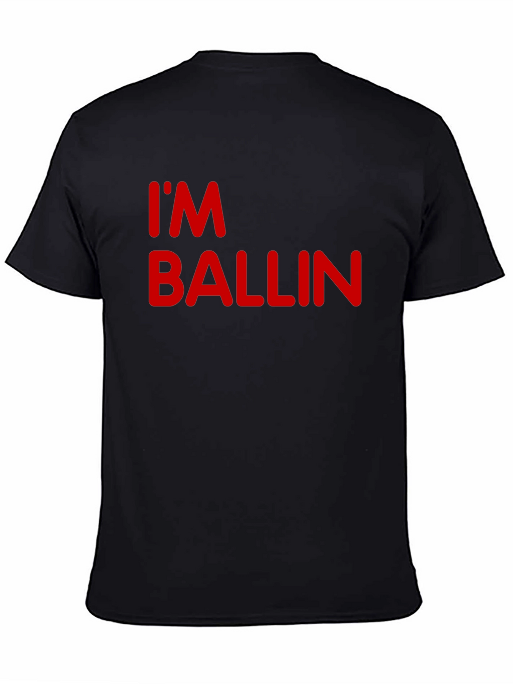 Im Ballin Black T-Shirt - Mens Graphic Tee