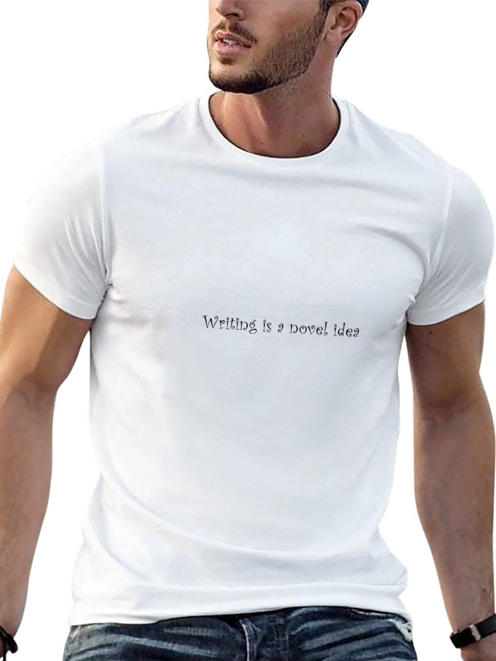 Novel Idea T-Shirt - Black Classic Fit