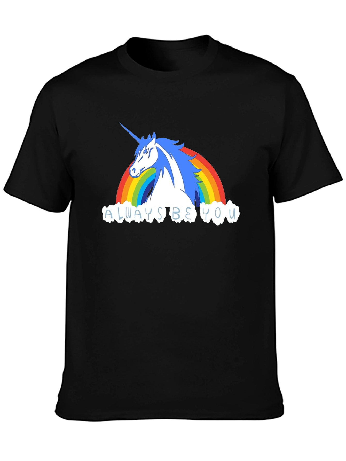 Always Be You - Unicorn Rainbow Graphic Tee
