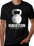 Griffin Fitness Black T-Shirt