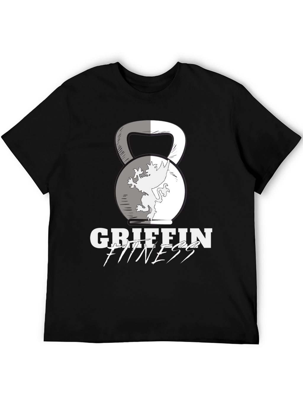 Griffin Fitness Black T-Shirt