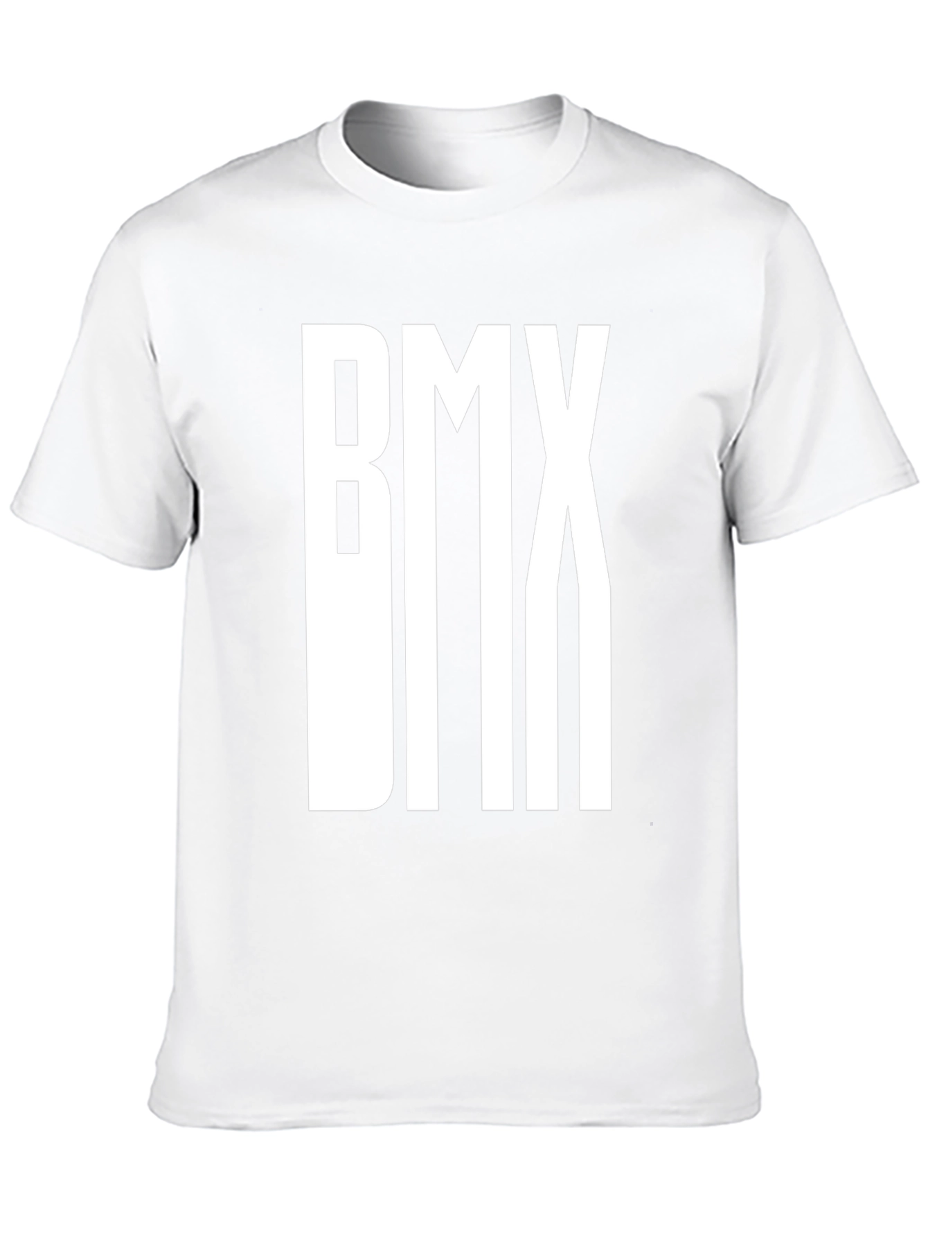 BMX Graphic Tee - Black Cotton T-Shirt