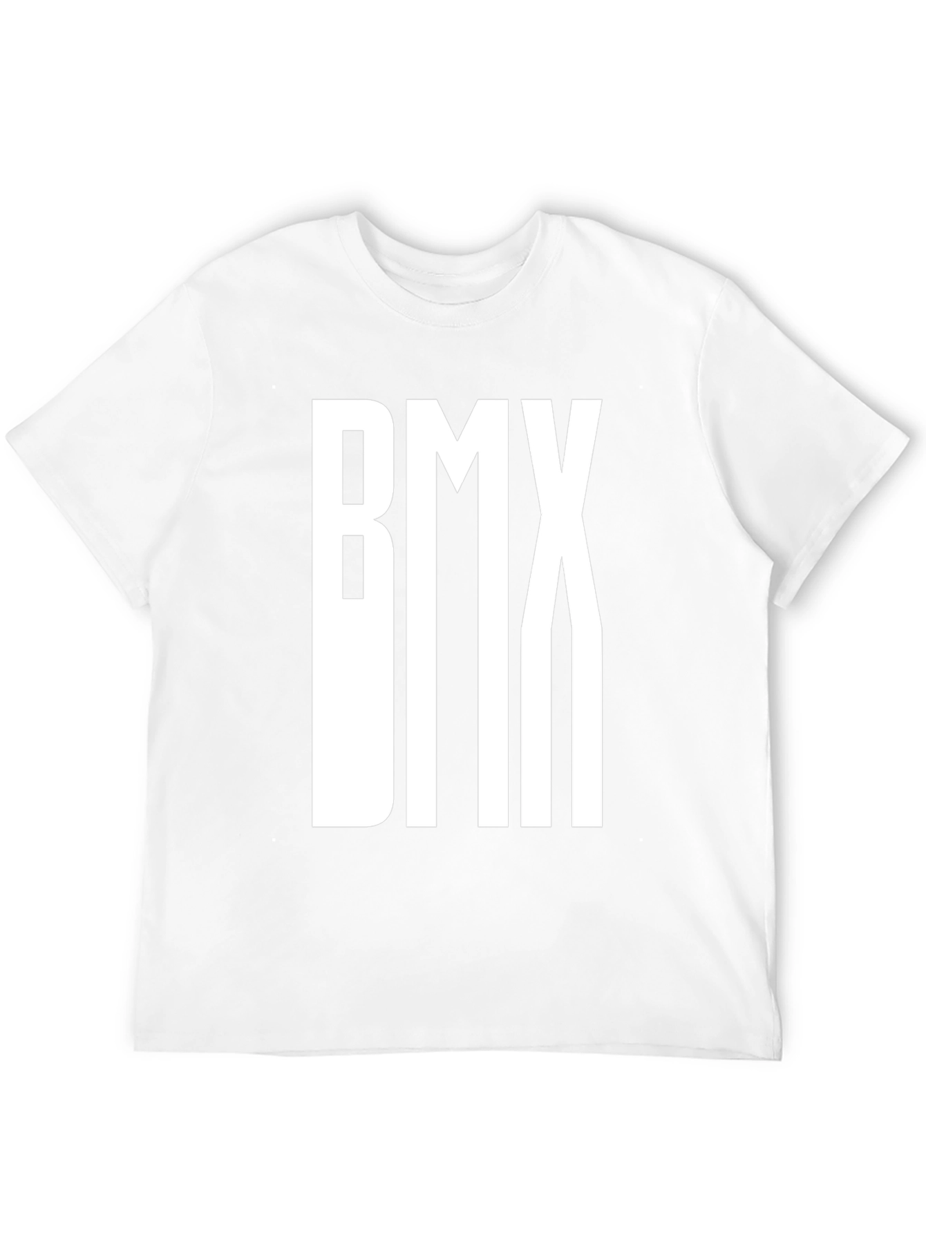 BMX Graphic Tee - Black Cotton T-Shirt