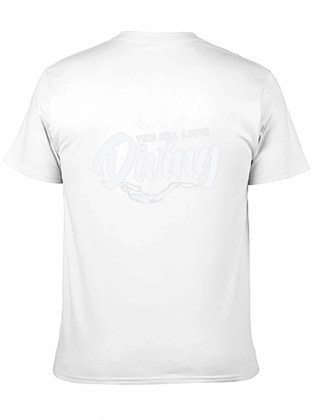 This Girl Loves Diving T-Shirt - Scuba Tee