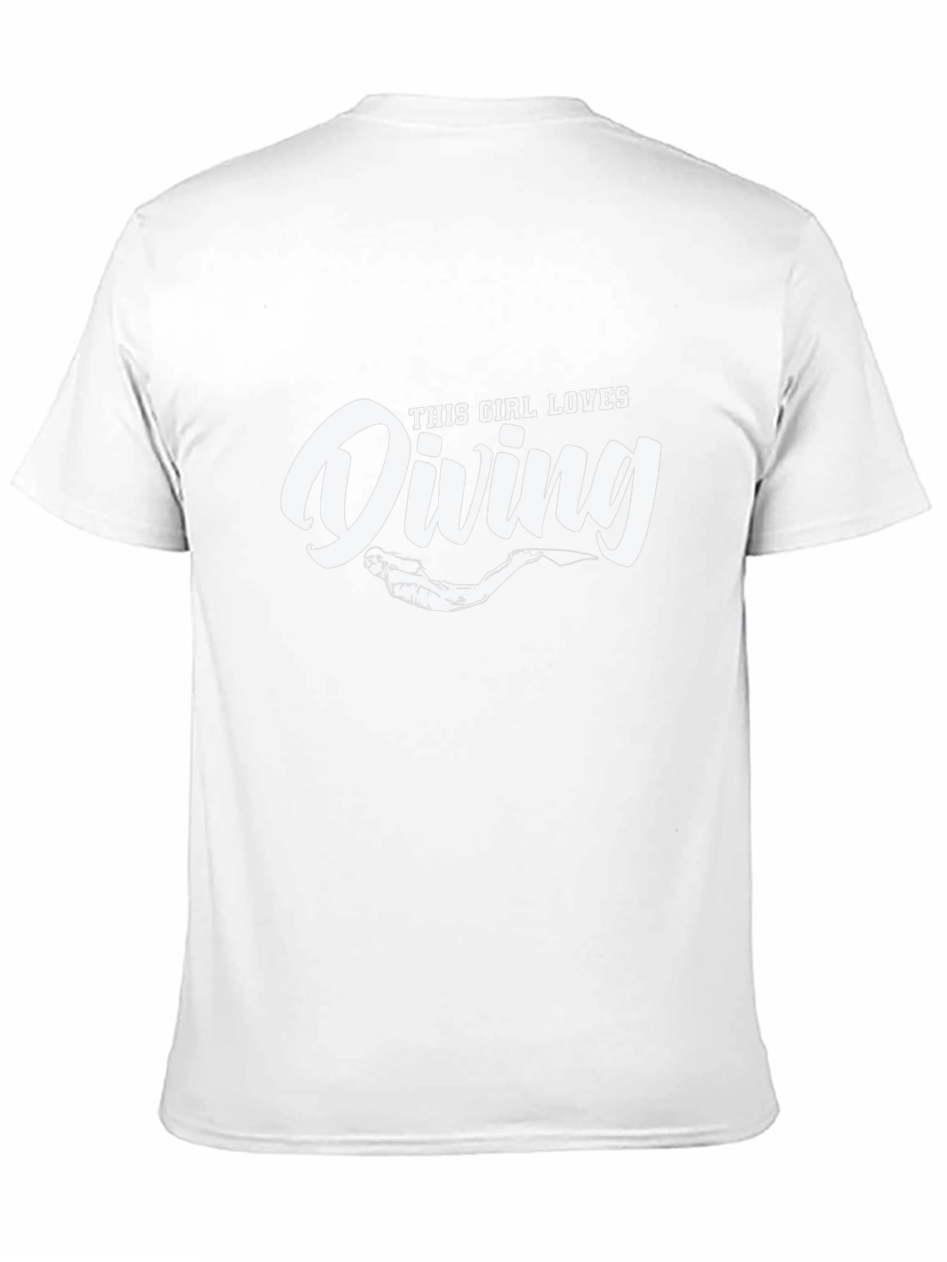 This Girl Loves Diving T-Shirt - Scuba Tee