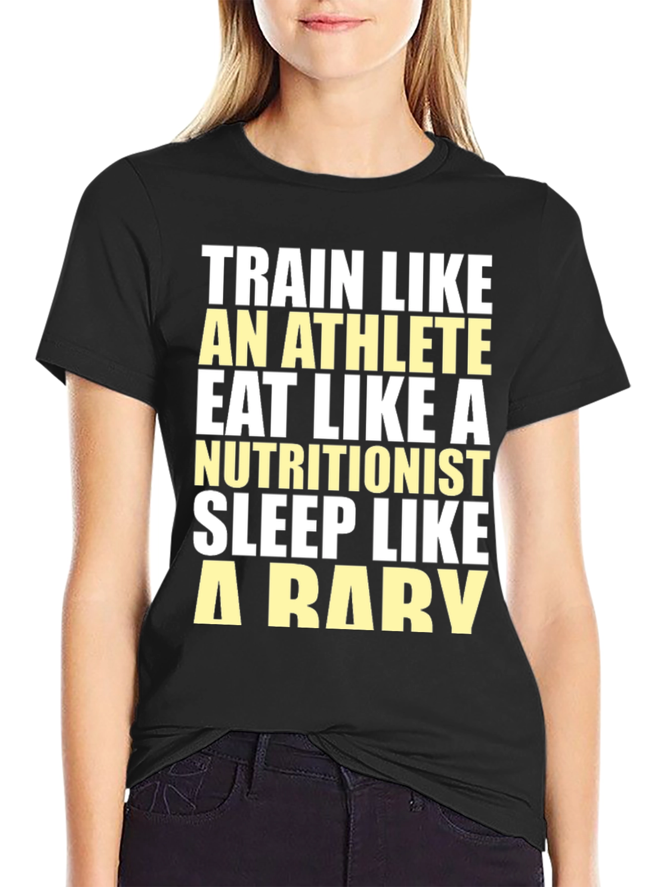 Train Like Athlete Graphic Tee
