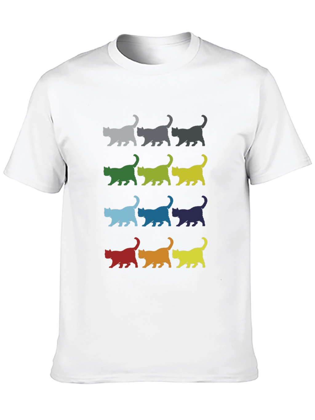 Retro Cat Parade T-Shirt