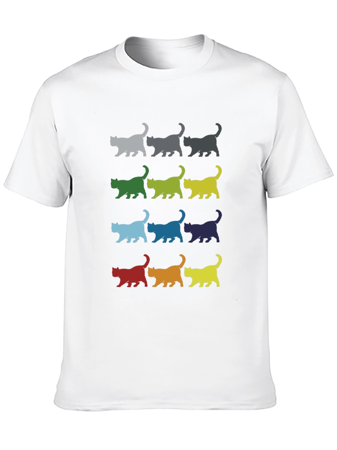 Retro Cat Parade T-Shirt
