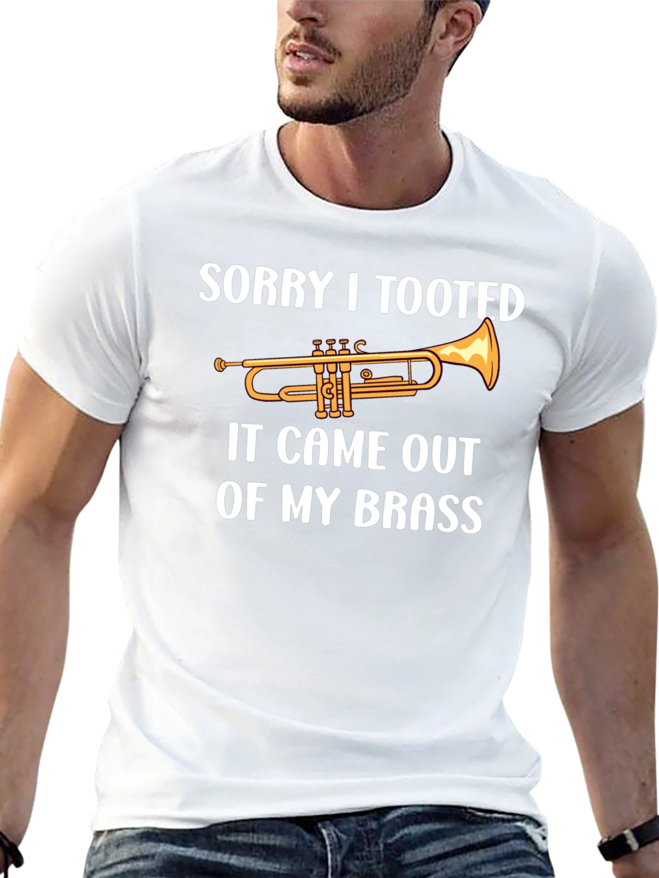 Sorry I Tooted Brass Band Funny T-Shirt