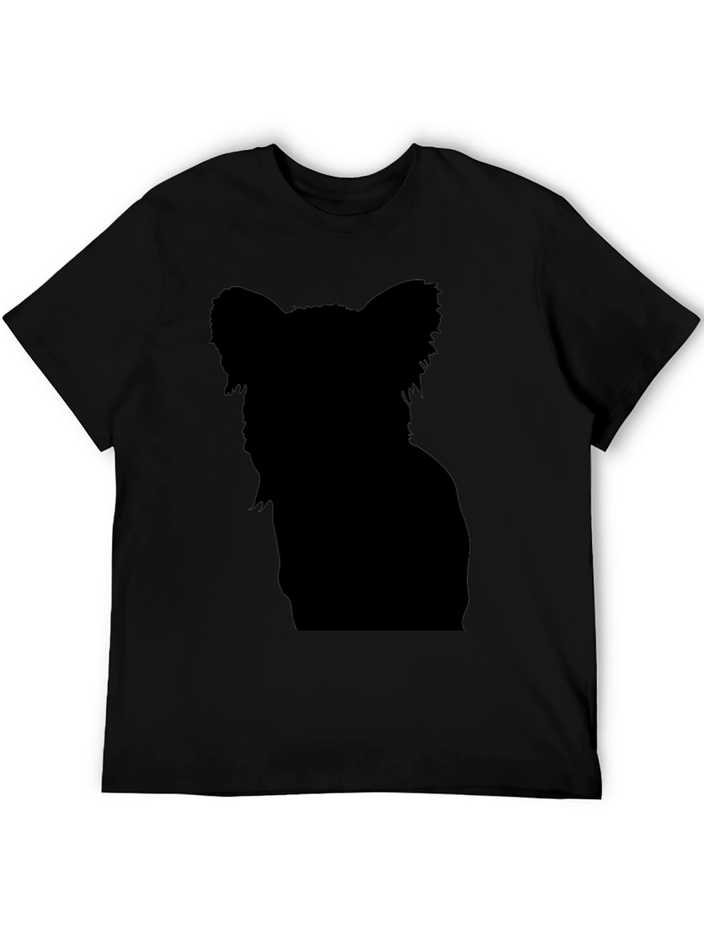 Dog Silhouette T-Shirt – Minimalist Dog Lover Tee