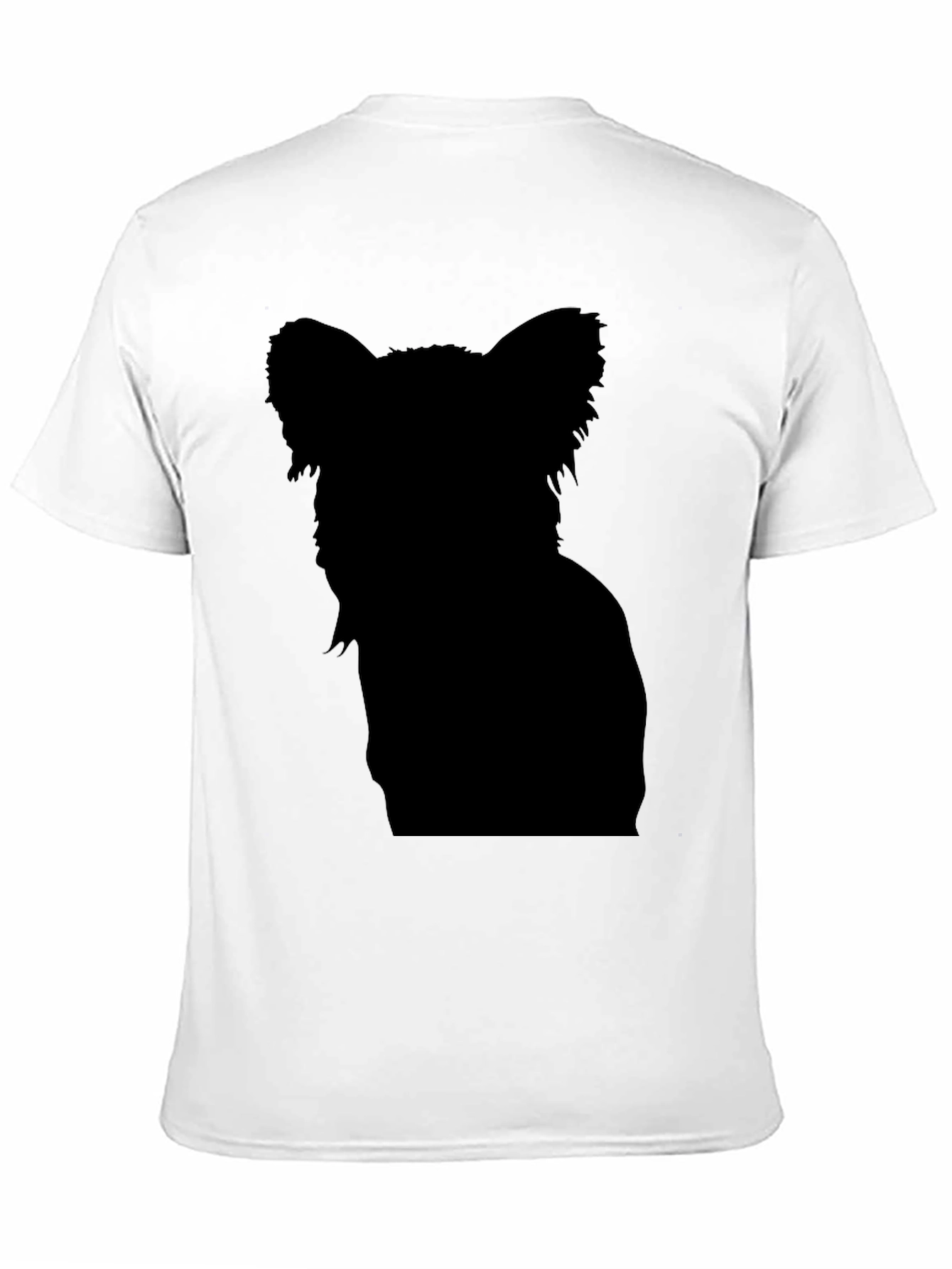 Dog Silhouette T-Shirt – Minimalist Dog Lover Tee