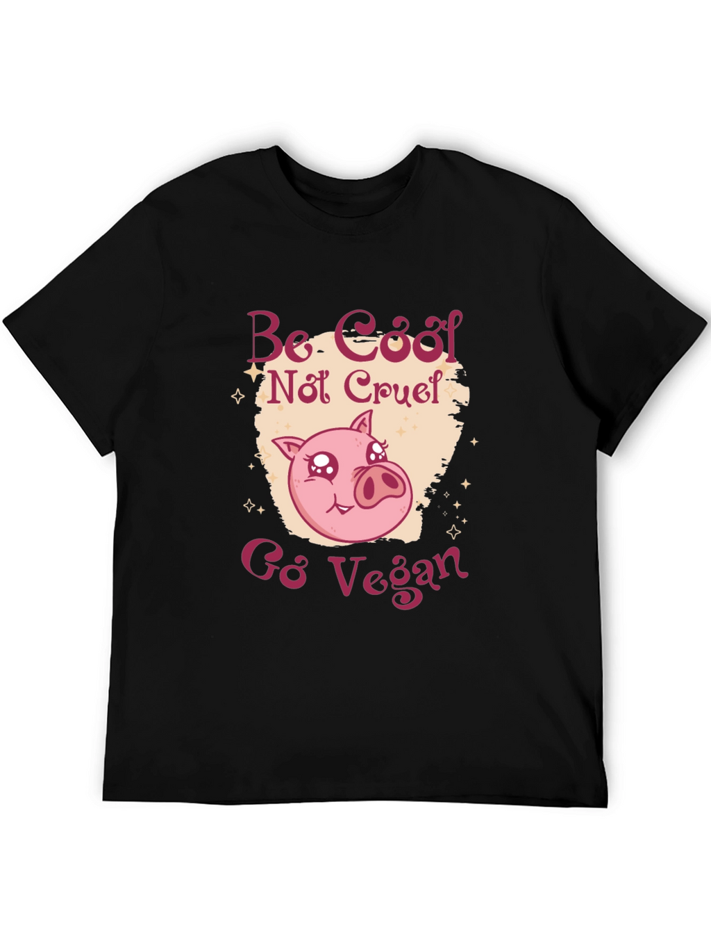 Be Cool Not Cruel Go Vegan T-Shirt