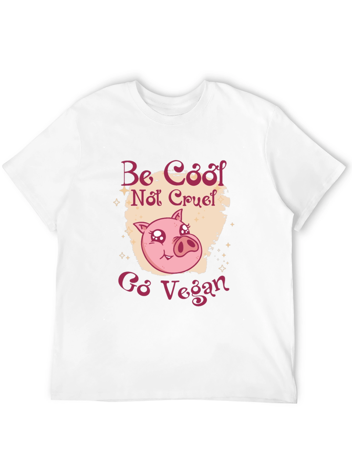 Be Cool Not Cruel Go Vegan T-Shirt
