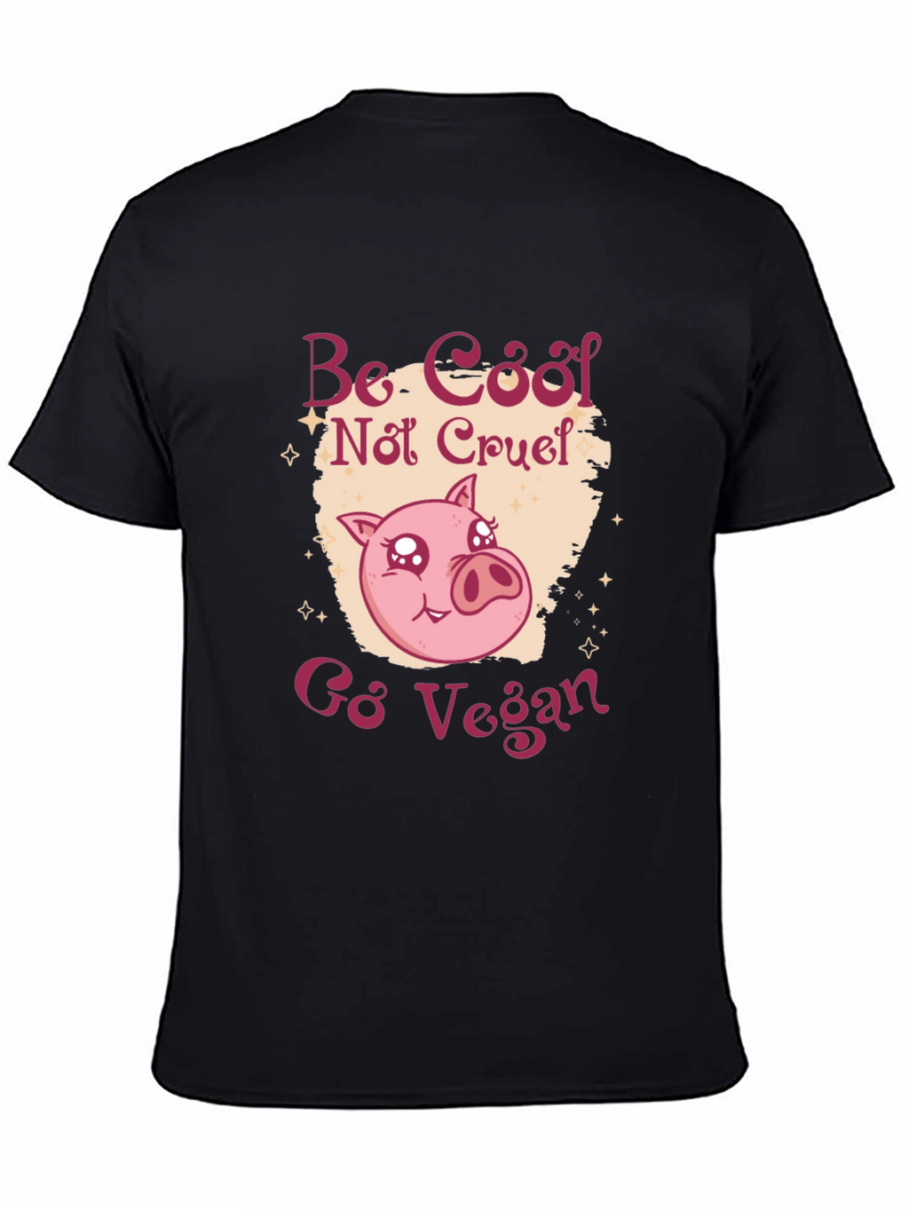 Be Cool Not Cruel Go Vegan T-Shirt