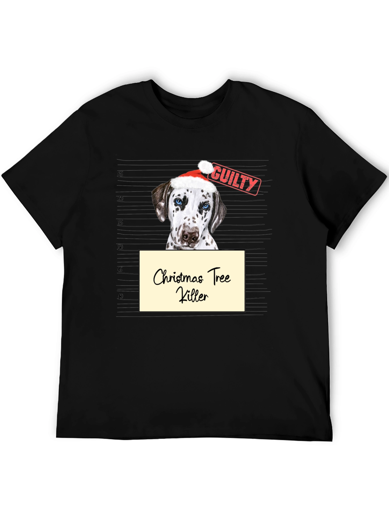 Christmas Tree Killer Dog T-Shirt