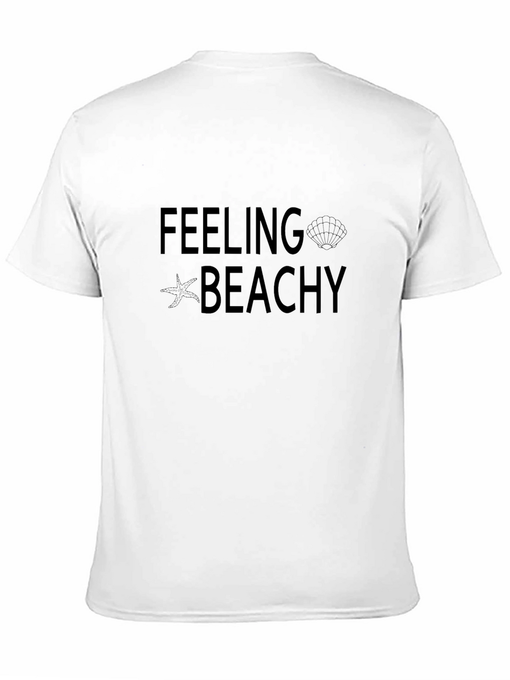 Feeling Beachy Black Tee