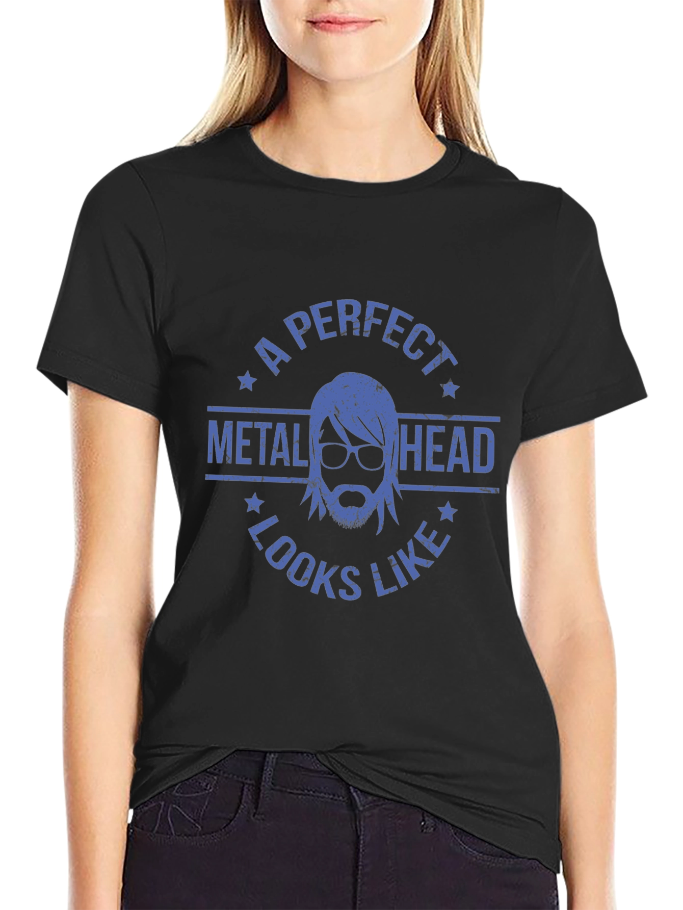A Perfect Metal Head T-Shirt - Black