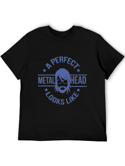 A Perfect Metal Head T-Shirt - Black