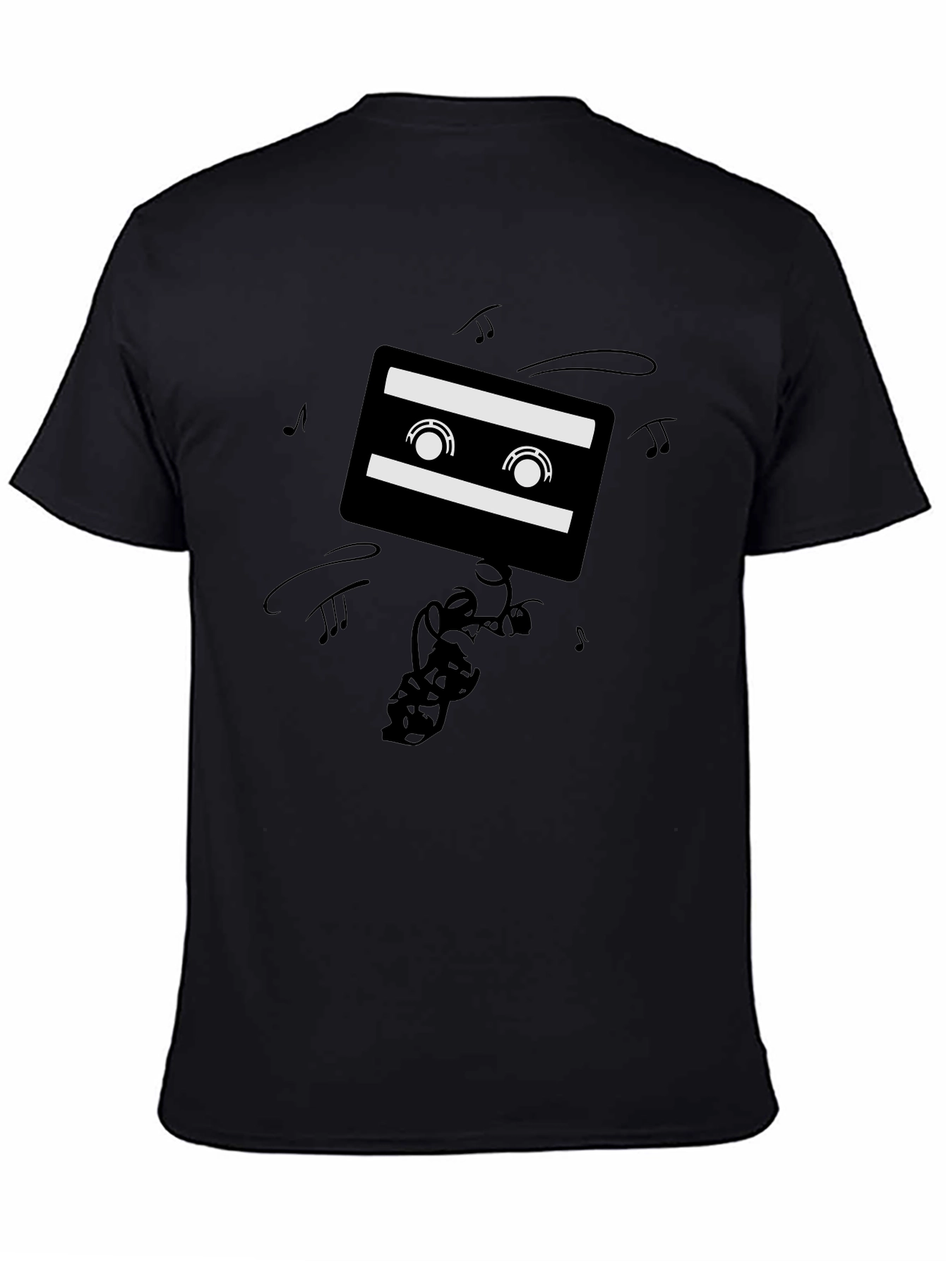 Retro Cassette Tape Graphic Tee - Music Lovers Shirt