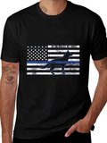 K9 Thin Blue Line T-Shirt – Police Dog Support Patriotic Tee