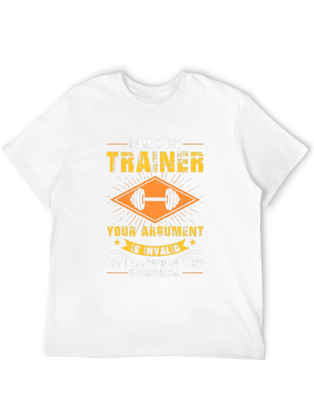 Trainer Argument Invalid Gym T-Shirt