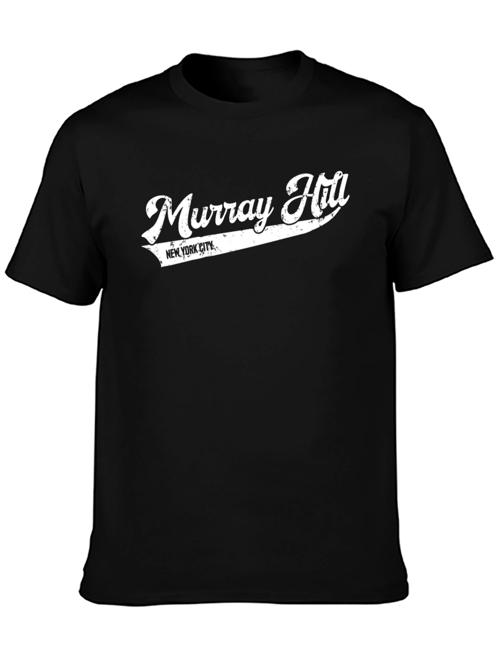 Murray Hill New York City Black Graphic T-Shirt