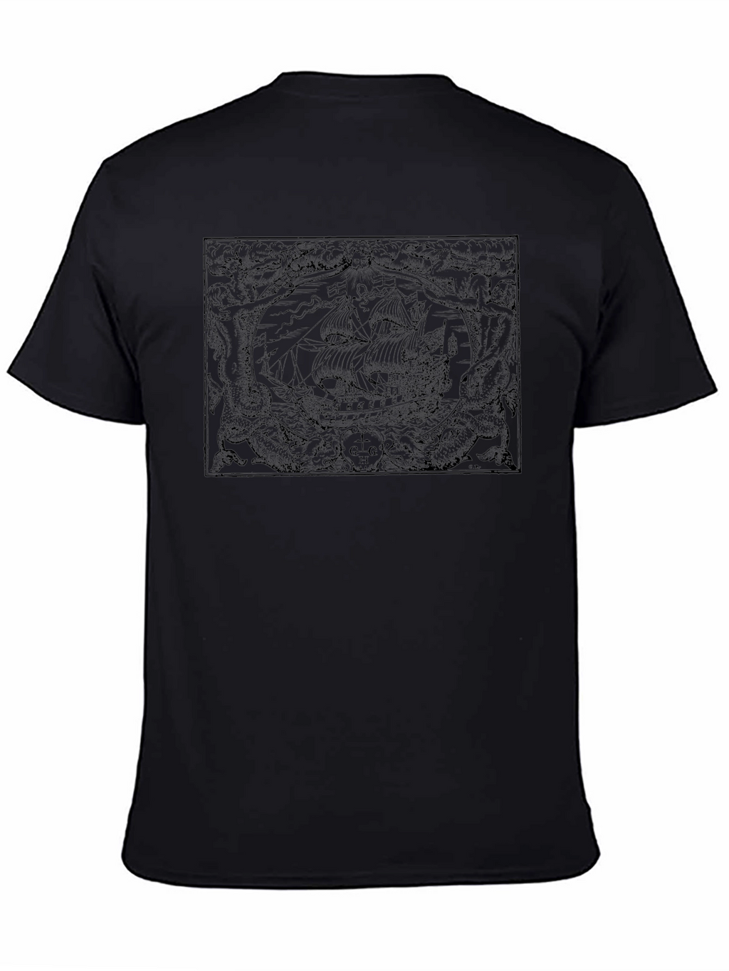 Kraken Graphic Tee - Nautical Adventure Shirt