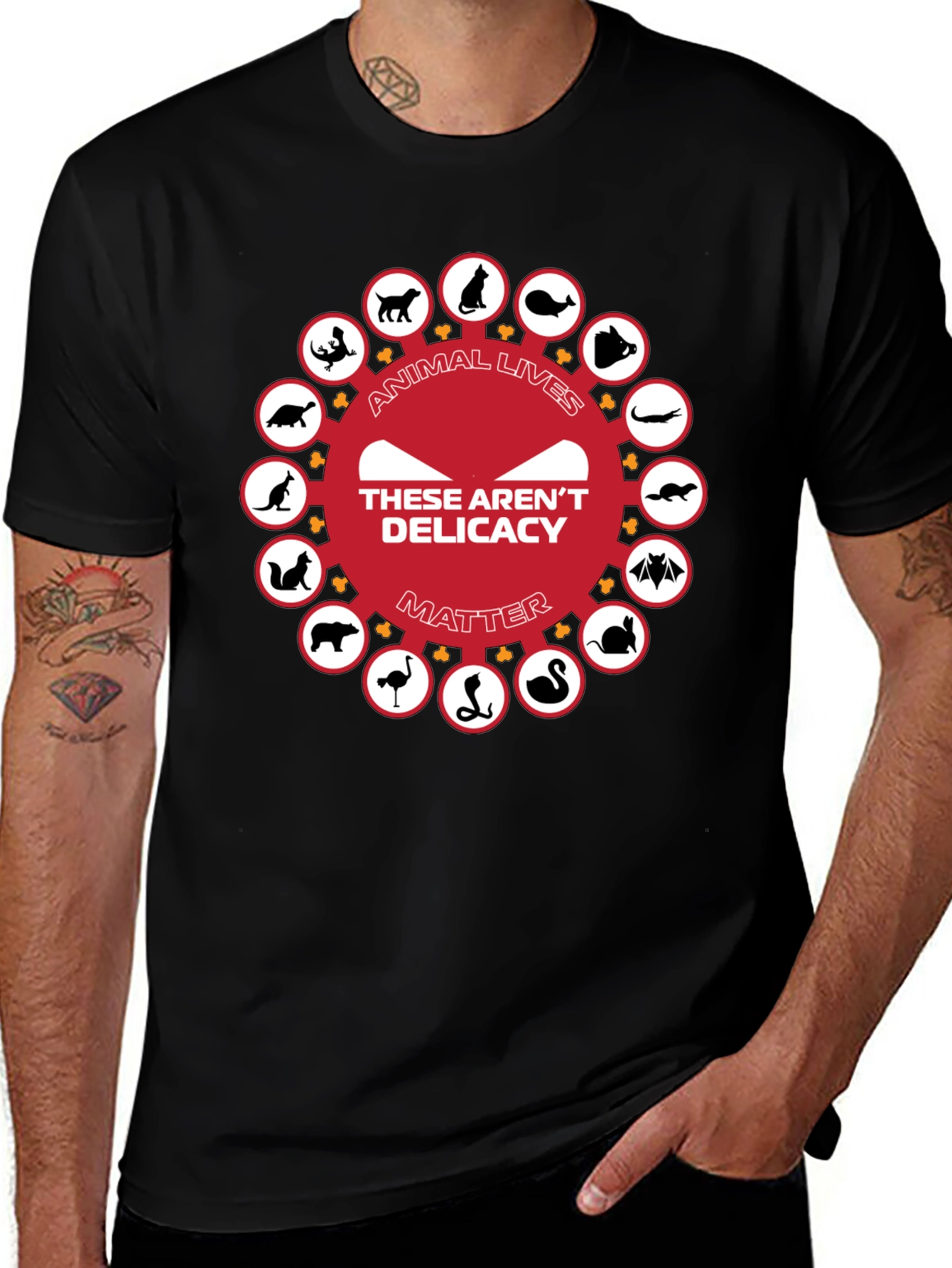 Animal Lives Matter T-Shirt - Vegan Advocacy Tee