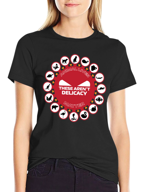 Animal Lives Matter T-Shirt - Vegan Advocacy Tee