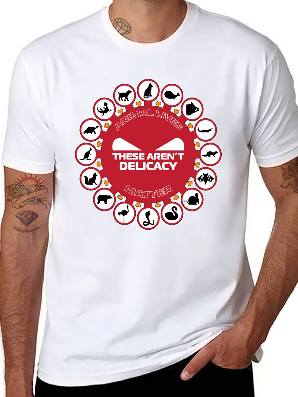 Animal Lives Matter T-Shirt - Vegan Advocacy Tee