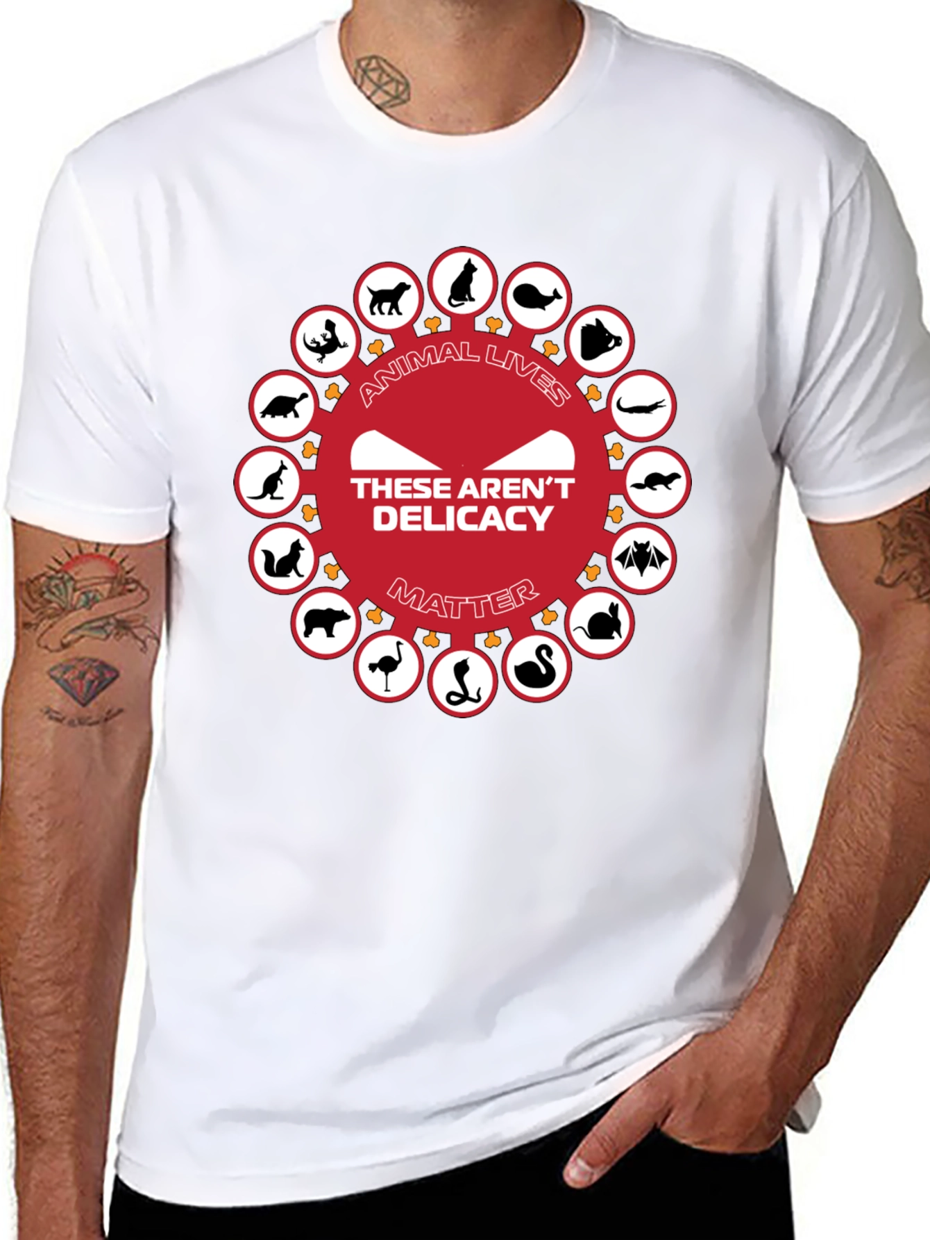 Animal Lives Matter T-Shirt - Vegan Advocacy Tee