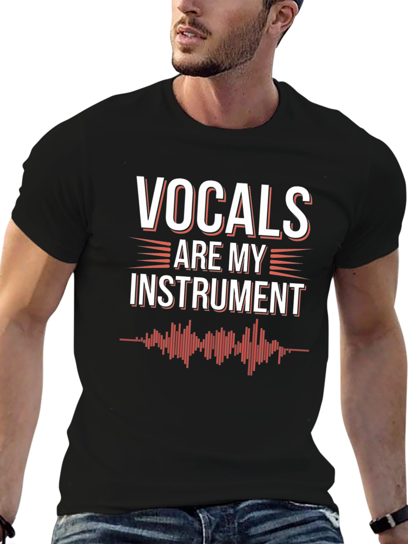 Vocals Are My Instrument Graphic Tee - Musician T-Shirt