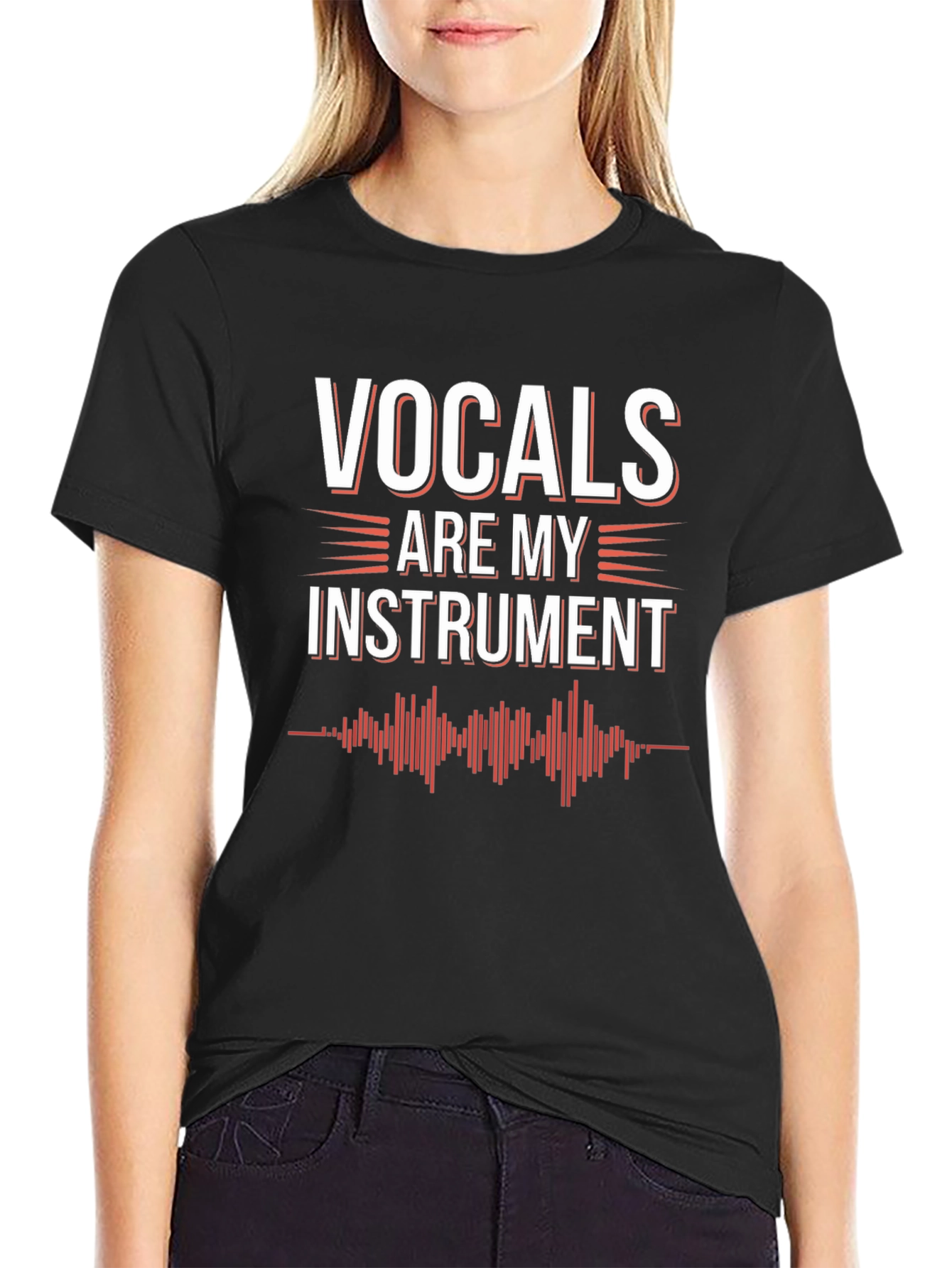 Vocals Are My Instrument Graphic Tee - Musician T-Shirt