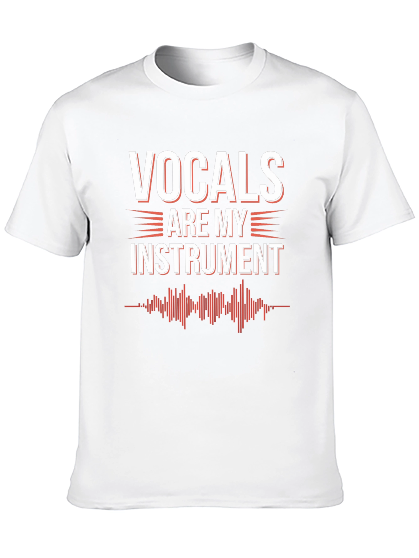 Vocals Are My Instrument Graphic Tee - Musician T-Shirt