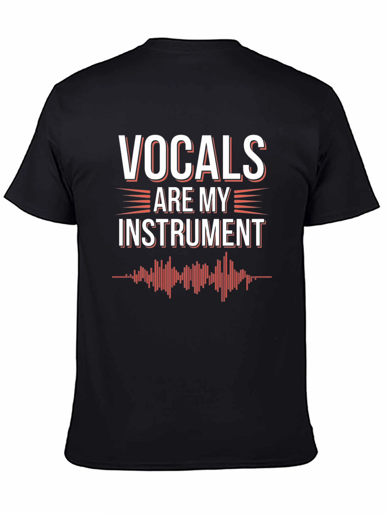 Vocals Are My Instrument Graphic Tee - Musician T-Shirt