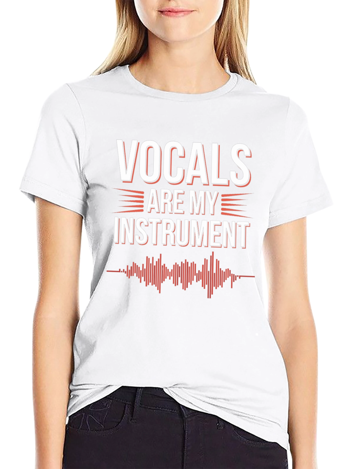 Vocals Are My Instrument Graphic Tee - Musician T-Shirt