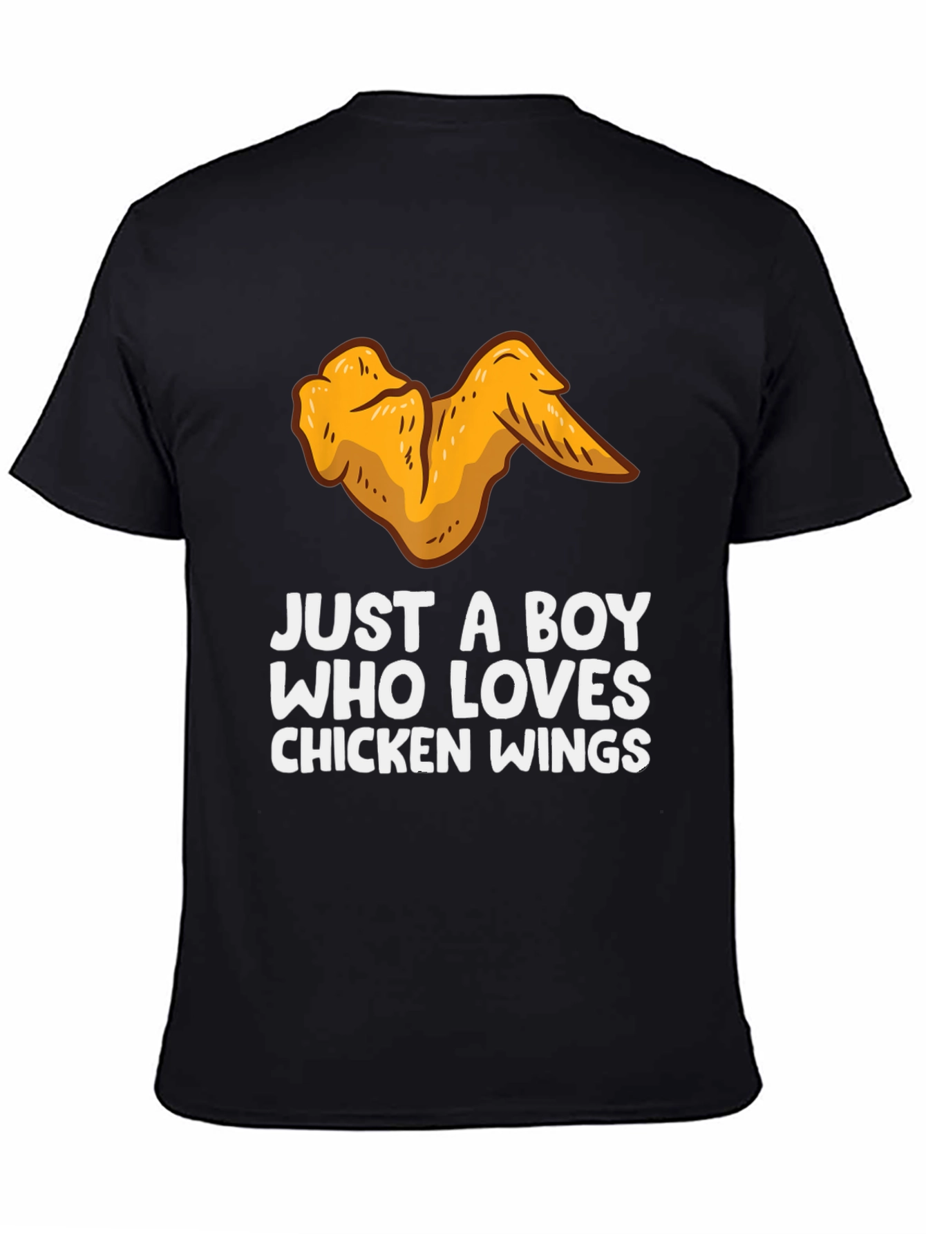 Chicken Wings Lover T-Shirt - Just a Boy Who Loves Chicken Wings