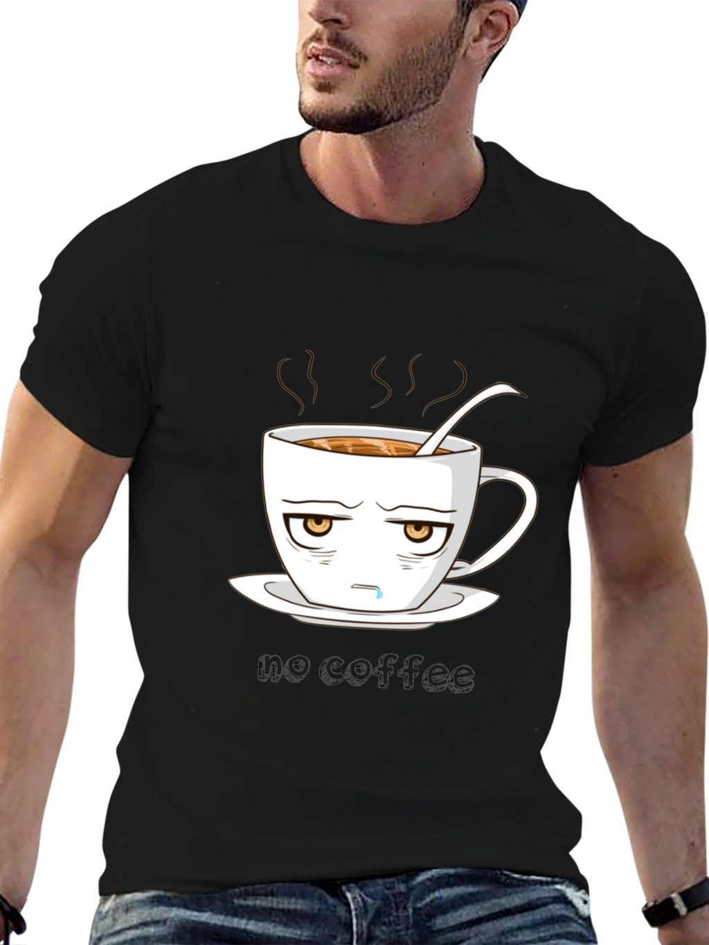 No Coffee Graphic Tee