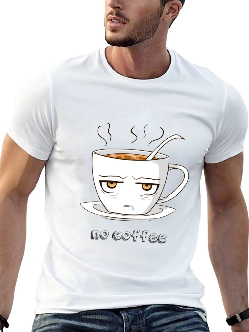 No Coffee Graphic Tee