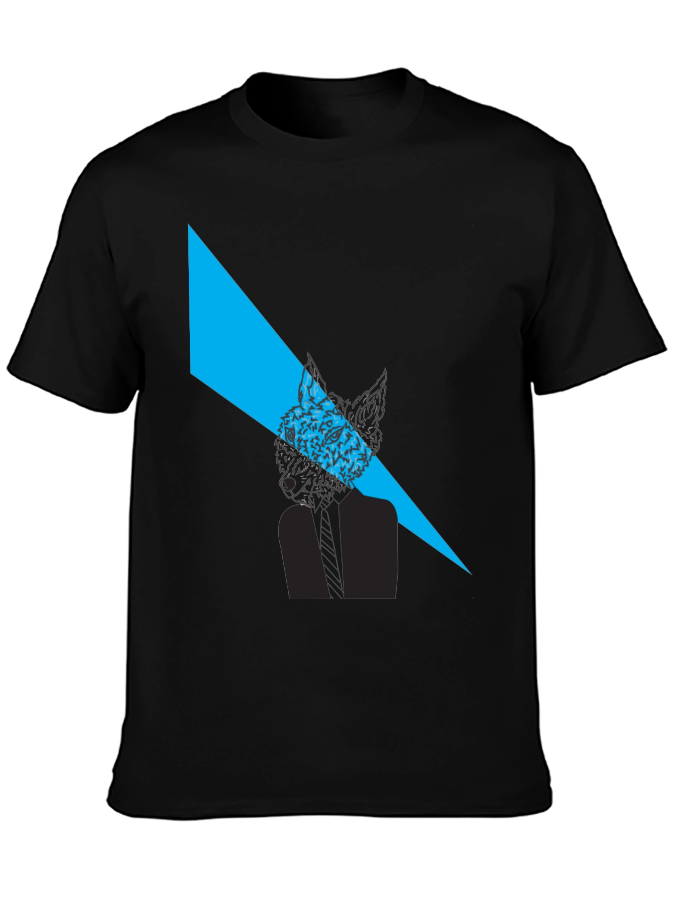 Fox Graphic Black T-Shirt - Modern Style
