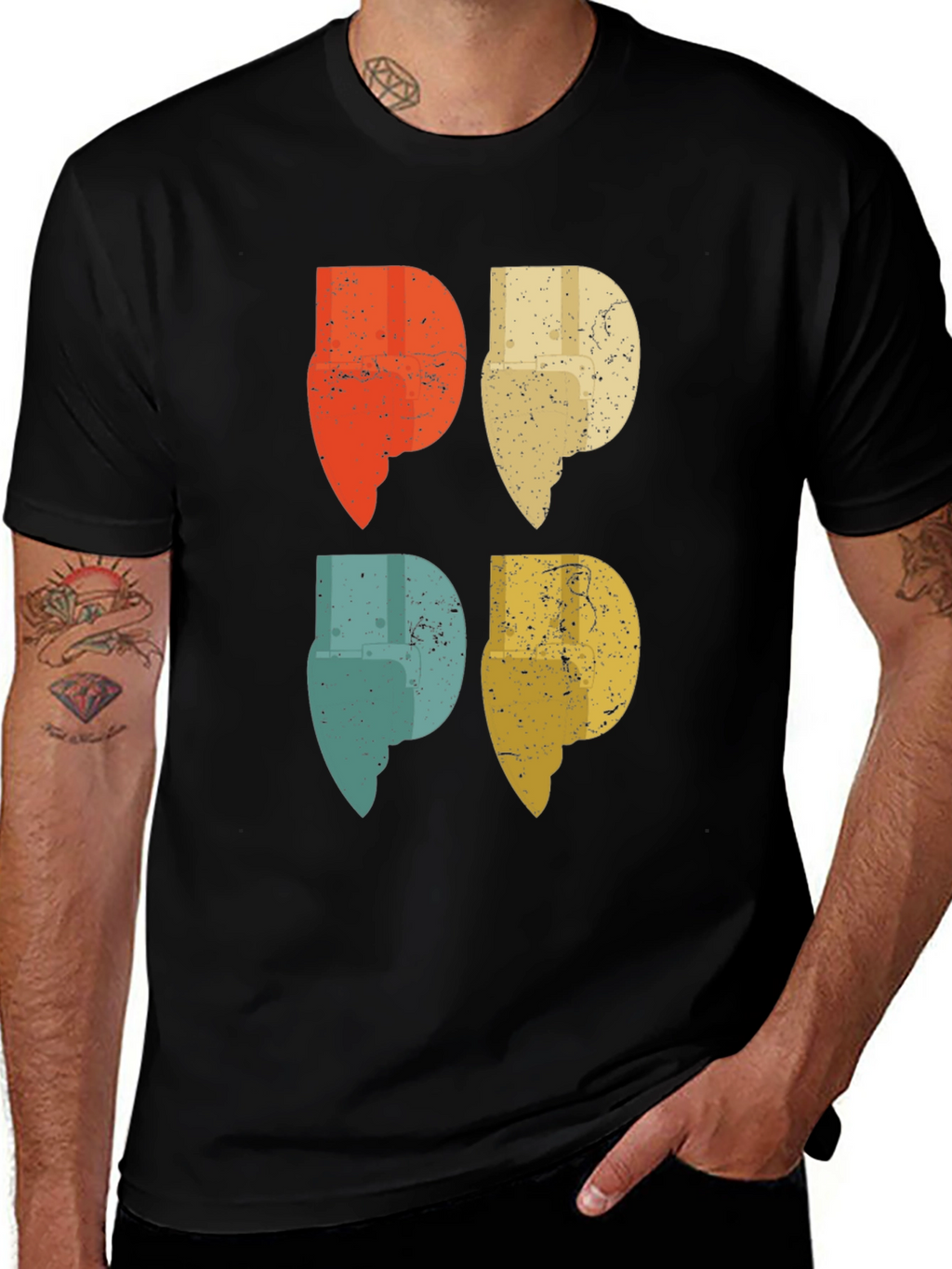 Retro Pop Art Toilet Paper T-Shirt