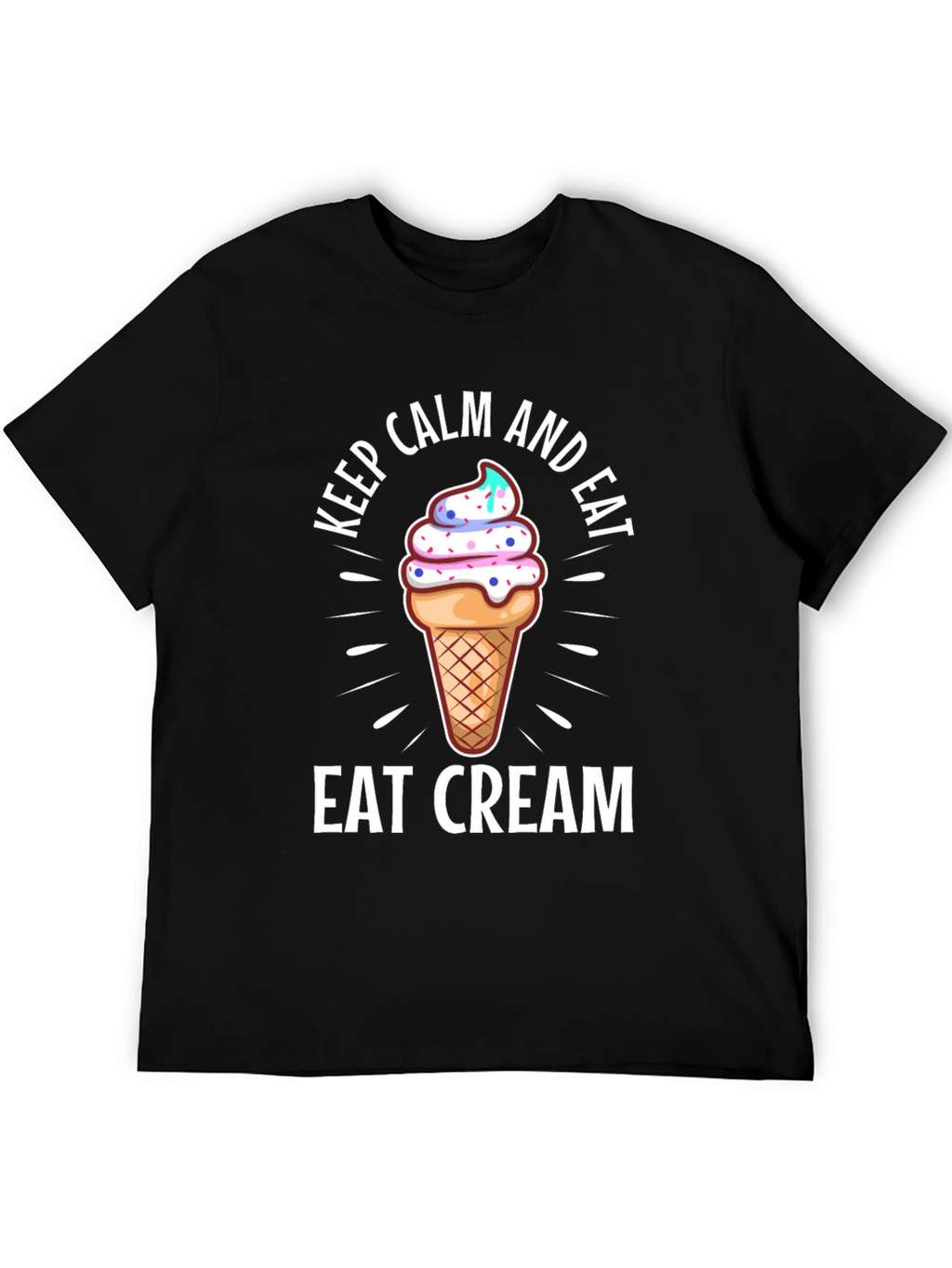Keep Calm and Eat Cream T-Shirt