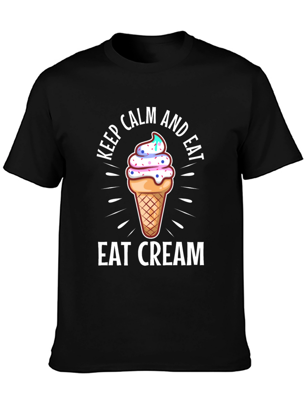 Keep Calm and Eat Cream T-Shirt
