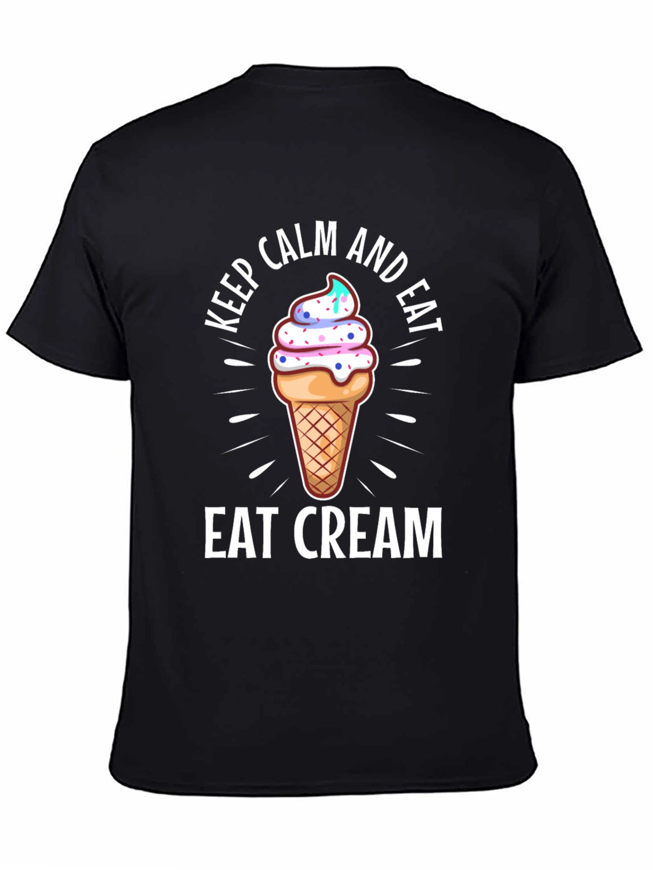 Keep Calm and Eat Cream T-Shirt