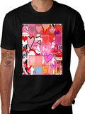Heart Art Graphic Tee - Love Expression