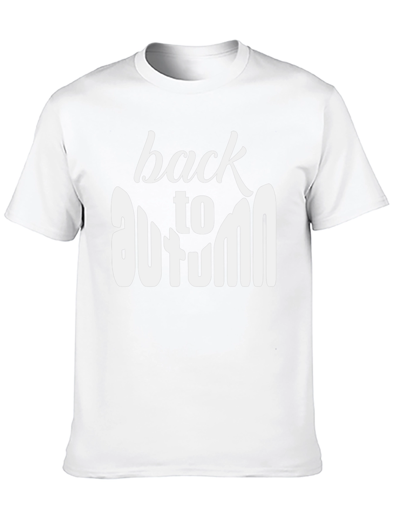 Back to Autumn Graphic Tee - Soft Black T-Shirt