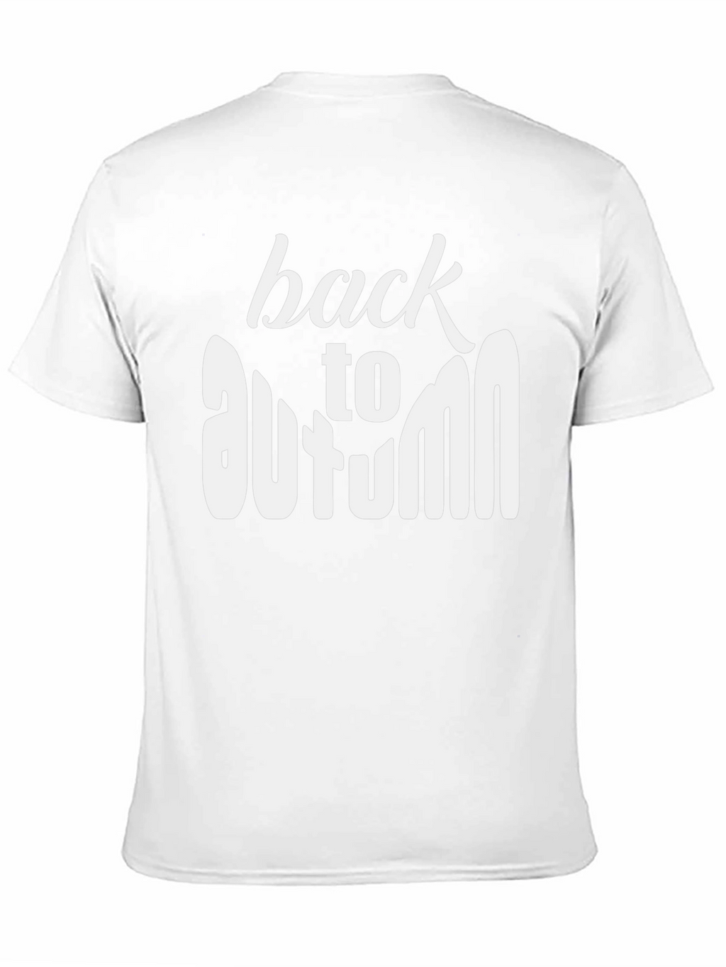 Back to Autumn Graphic Tee - Soft Black T-Shirt